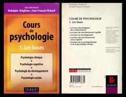 Biblio cours de psychologie les bases