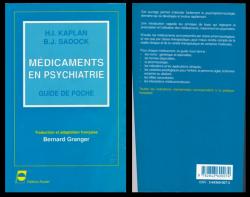 Biblio medicaments en psychiatrie kaplan sadock